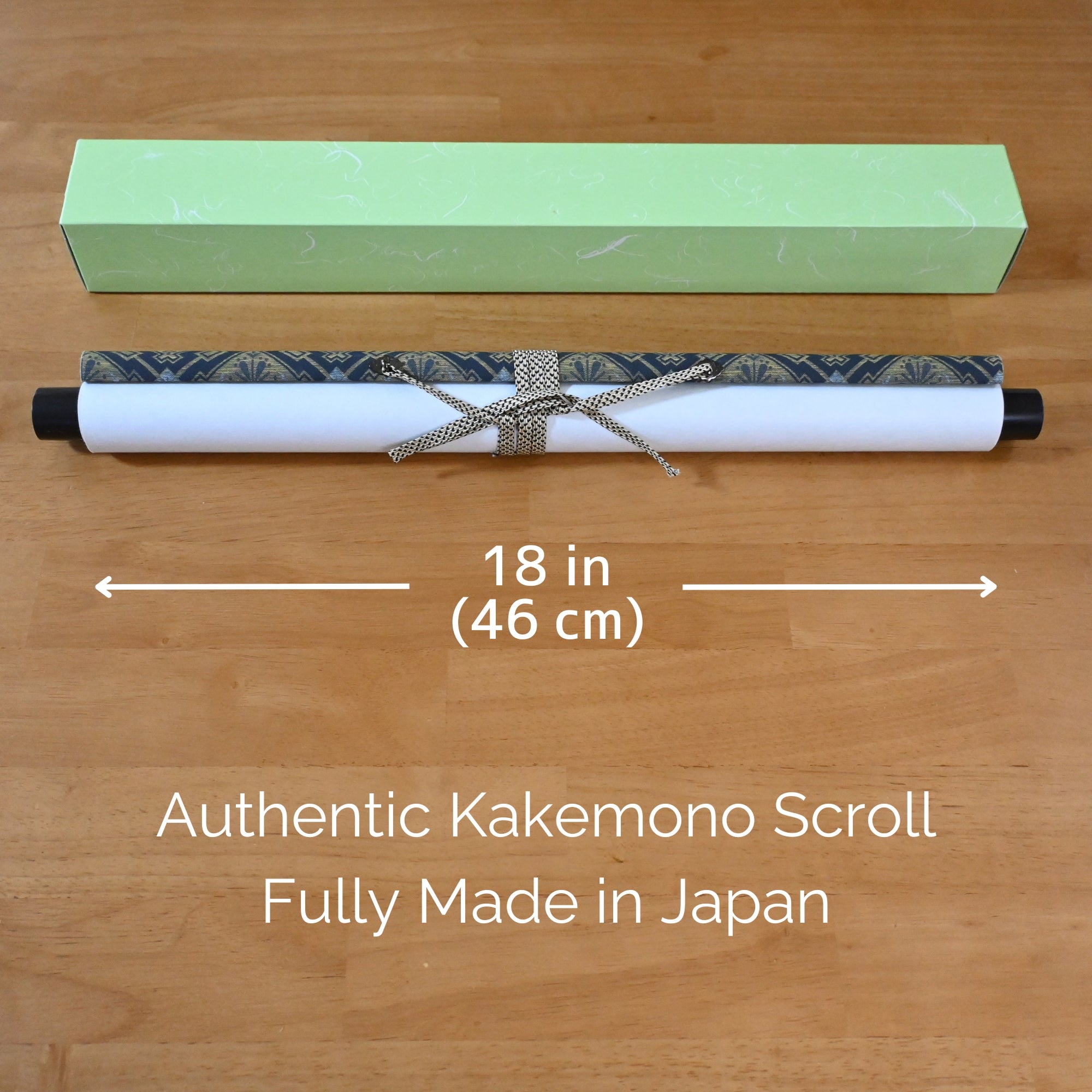 Japanese Samurai Kakemono Wall Scroll – Standing Samurai in Armor